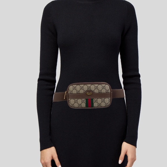 Authentic Gucci GG Supreme Mini Ophidia Belted iPhone Case - Size 75 - 30 - Picture 13 of 16